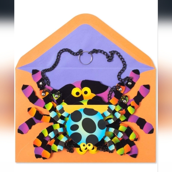 Papyrus Halloween greeting cards  Spider mobile card & Ghost card - Picture 9 of 9